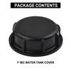 IBC Tank Lid IBC Tote Lid Water Liquid Tank Cap Black Polypropylene Practical
