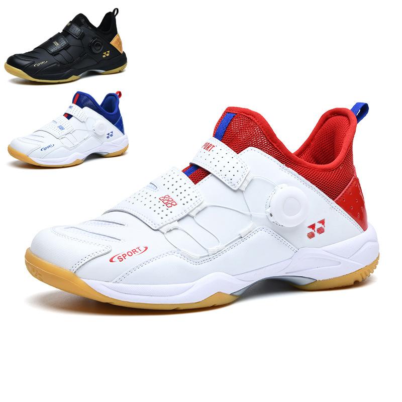 Manufacturer Summer Breathable Badminton Shoes Men's and Women's Rotating Wear-resistant Table Tennis Shoes Adolescent Student Sports Shoes