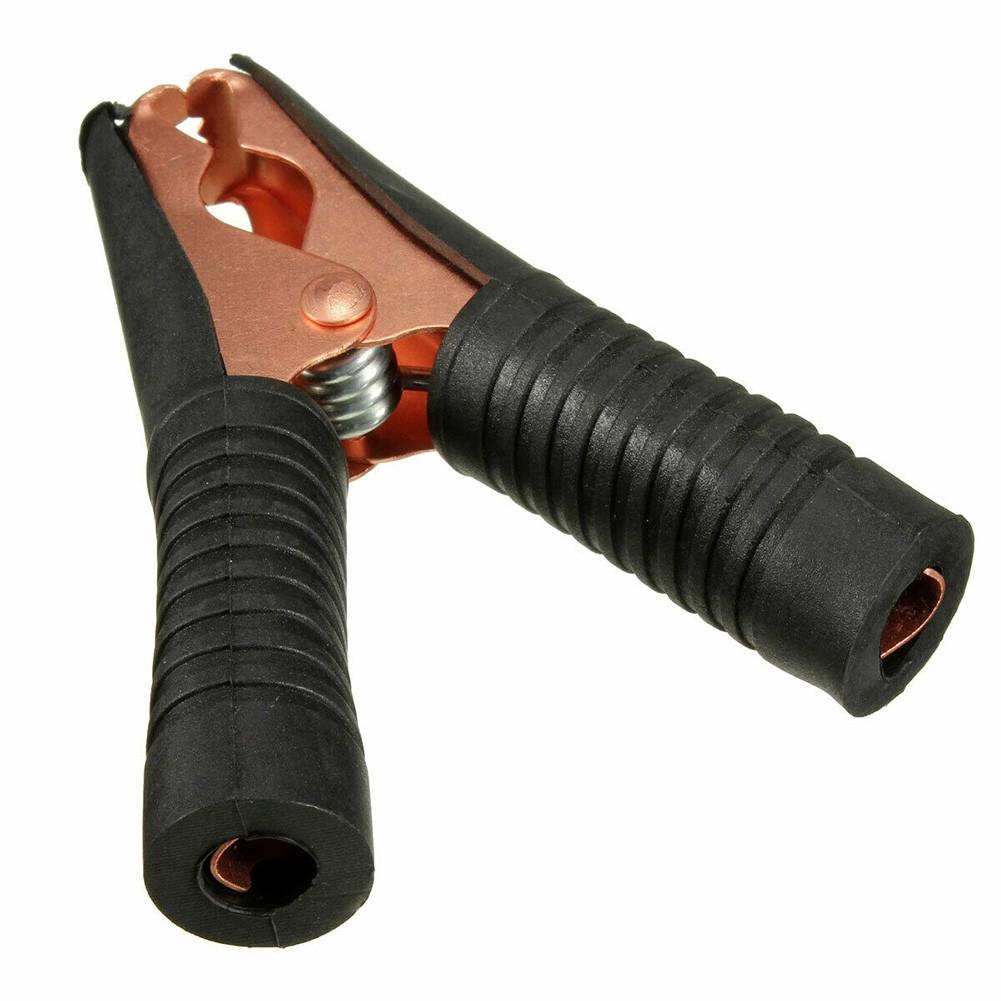 2* - 600A Heavy-Duty Crocodile Vehicle Boat Battery Test Clip Clamp UK