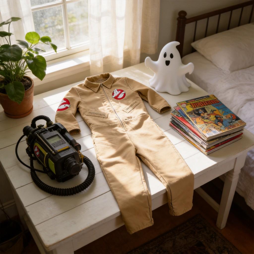 Ghostbusters Uniform Cosplay With Bag For Cosplay Events And Themed Parties