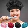 1pc Satin Bonnet Silk Bonnet Adjustable Bonne For Sleeping Hair Bonnet With Tie Band Bonnets For Women Men