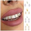 3/5Pcs Funny Hip Hop Teeth Grillz Bling Single Dental Braces Trendy Single Clips Grillz  Cosplay