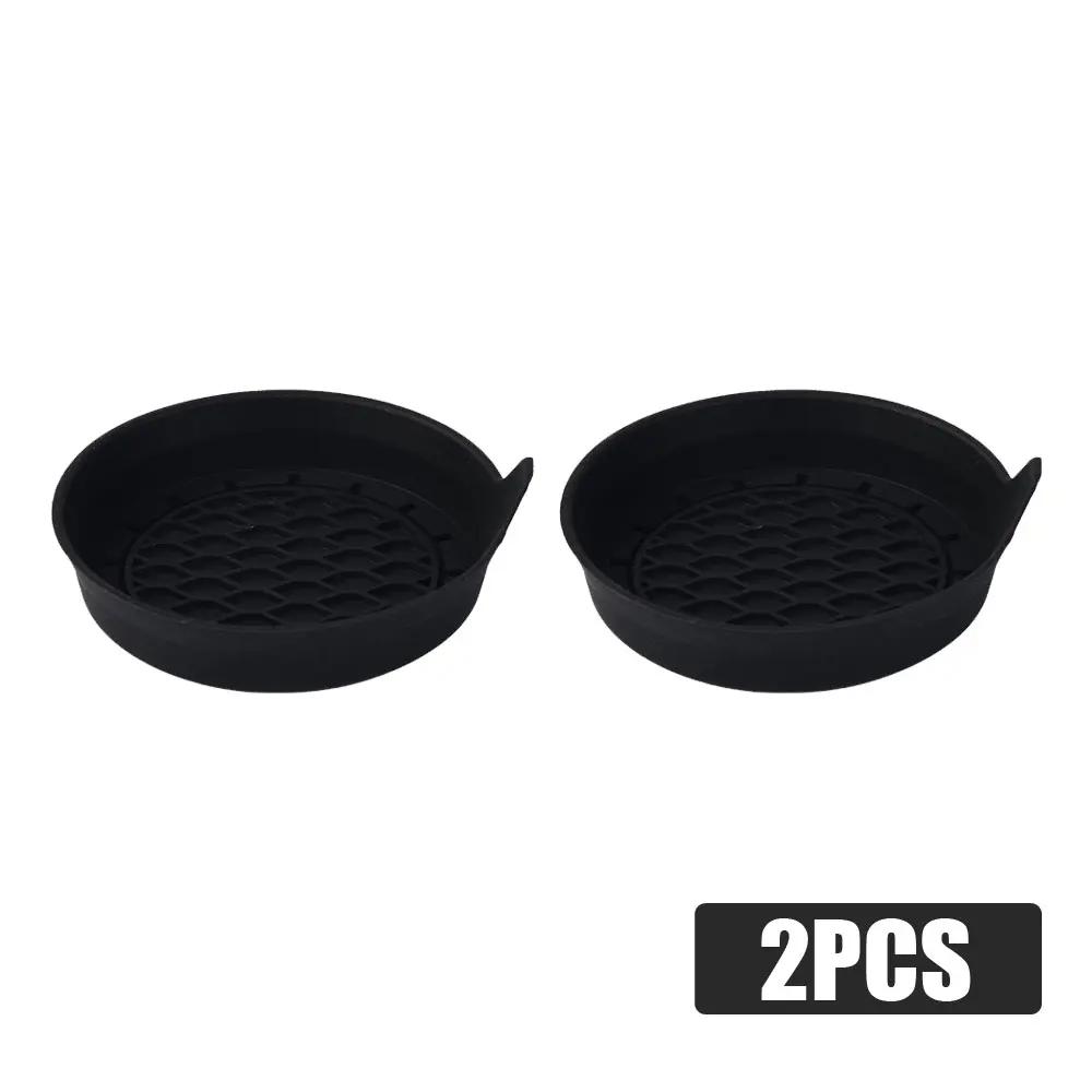 2 шт. автомобильные силиконовые подставки для чашек, коврики, подстаканники, противоскользящие вставки, подставки для большинства чашек, универсальные аксессуары для салона автомобиля