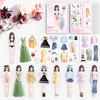Created Imagine Set Magnetic Dress Up Set Magnet People Clothes Preschool Learning Toys Cultivate Aesthetics for Kids Children