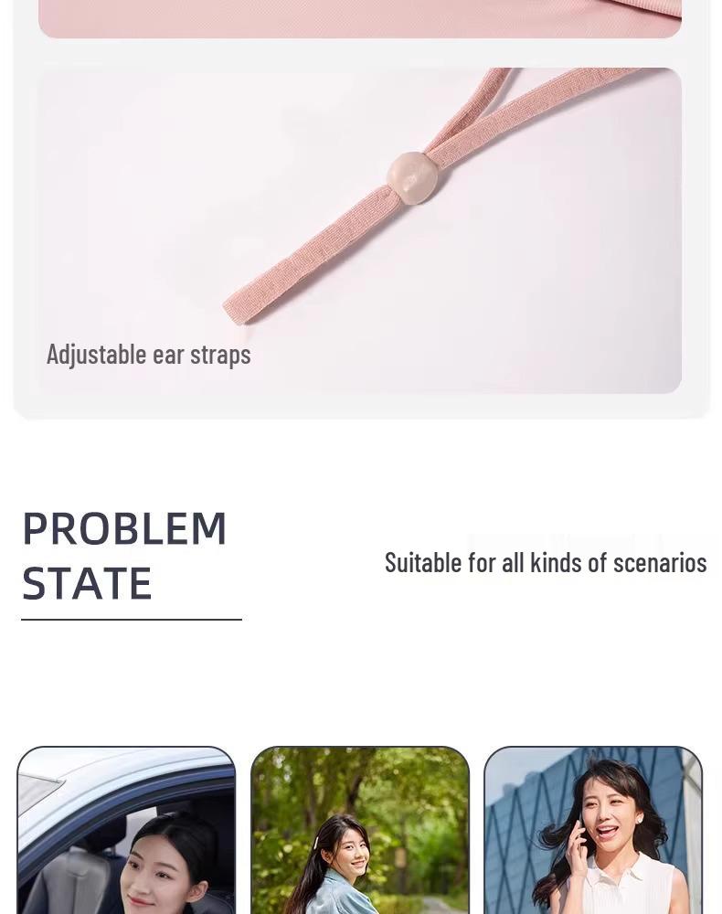 Ice Silk Breathable Full Face Sunscreen Mask - UV Protection for Summer