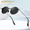 aoron Metal Frame Polarized Sunglasses for Men Women Fashion UV400 Anti Glare Sport Driving Fishing Glasses