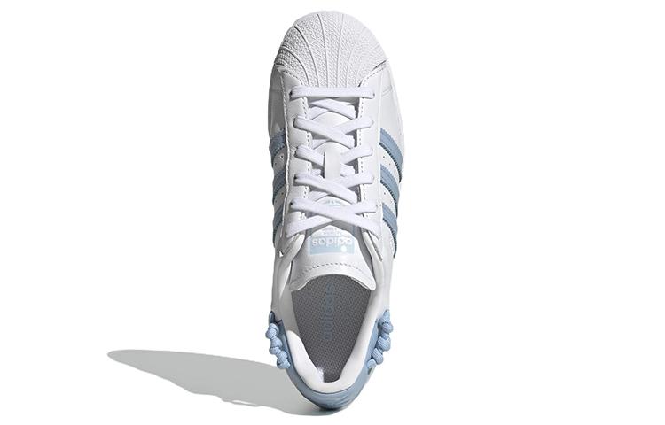 Superstar Wmns Adidas Originals 'Завязанная веревка - Белый Чистое небо' Женские GZ3445