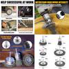 Cross-border Drill Wire Wheel Set With Handle For Polishing And Rust Removal Stainless Steel And Copper Wire Brush