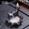 Reverse Flow Incense Burner Creative Home Decoration Ceramic Crafts, No Separate Incense Delivery