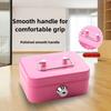 Mini Lockable Cash Box Metal Storage Box Coin Bank Money Saving Box  Coin Collection