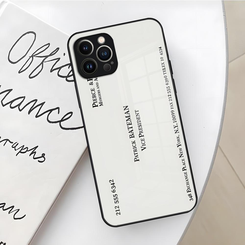 A-Американцы П-Психопаты Чехол для телефона для Iphone 17 16 Air 15 14 12 11 13 Pro Max Mini X Xr Xs Se Пульс стеклянная Крышка
