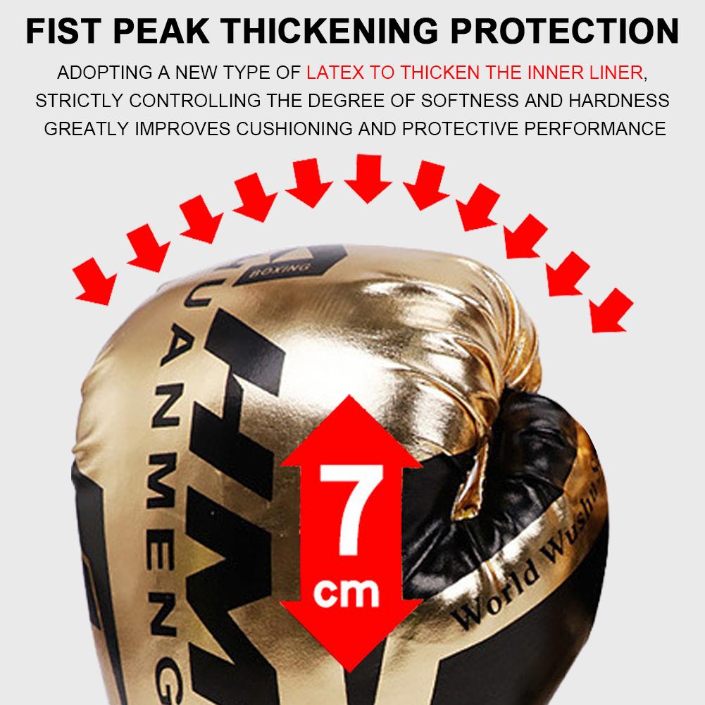 Боксерские тренировочные перчатки из искусственной кожи, боксерские тренировочные перчатки для детей и взрослых #