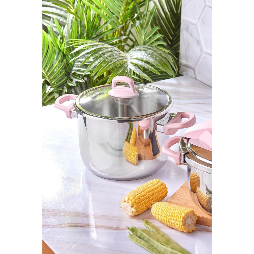 Набор индукционных скороварок Perfect Pink 4 6 л