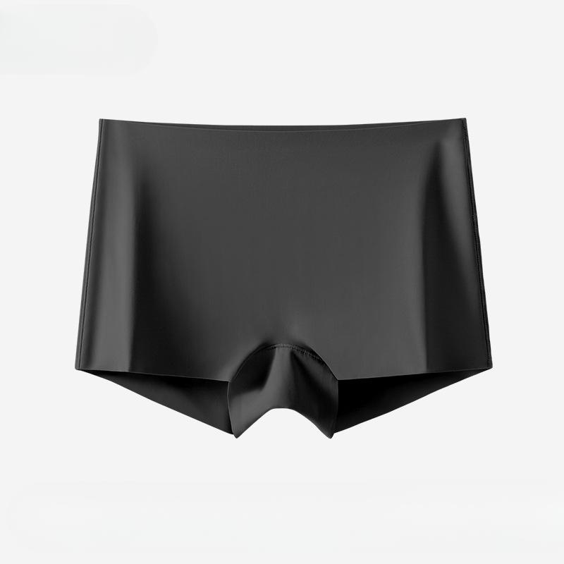 Защитные трусики, женское нижнее белье, антибликовые бесшовные трусики из ледяного шелка, летние трусики