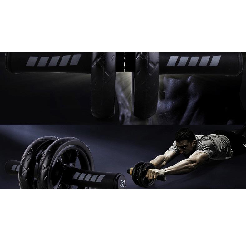 MOONN Sports Light, удобный и безопасный брюшной валик, оборудование для фитнеса, двойной колесный брюшной валик, тихий
