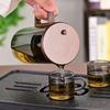 Набор для заваривания чая методом прессования Shangqi Glass с чашками