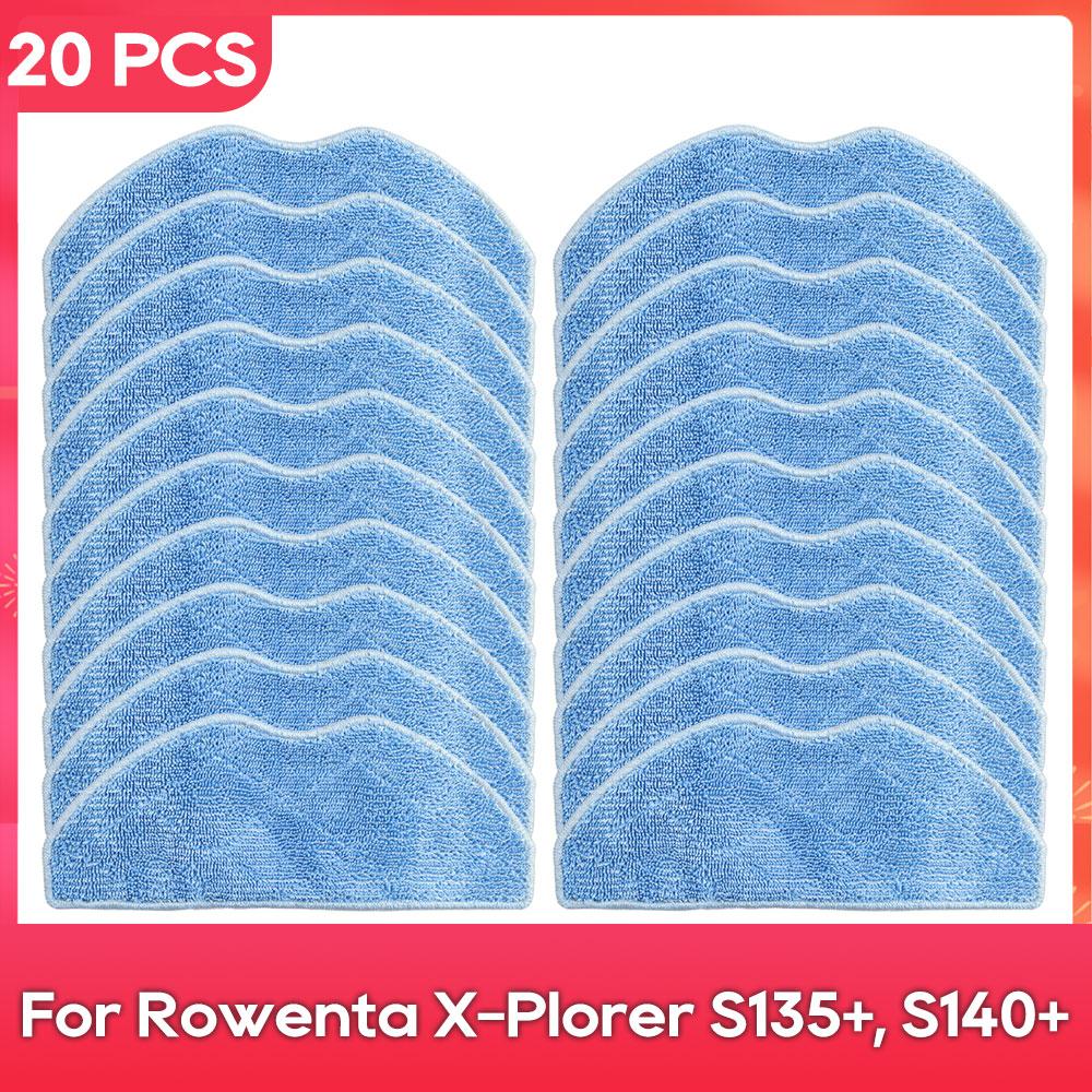 Подходит для ( Rowenta X-Plorer S135+, S140+ ) Основная боковая щетка HEPA-фильтр Моющая насадка Мешок для пыли Детали и аксессуары для робота-пылесоса