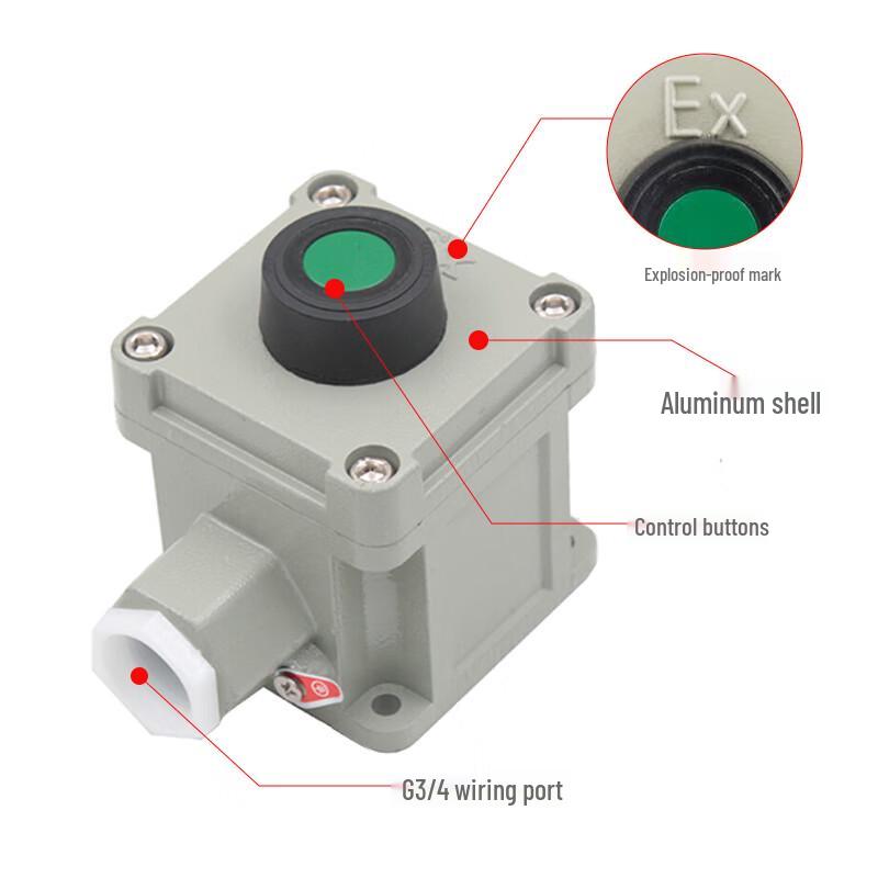 VOSTE LA53 Explosion-Proof 2-Position Control Button Box