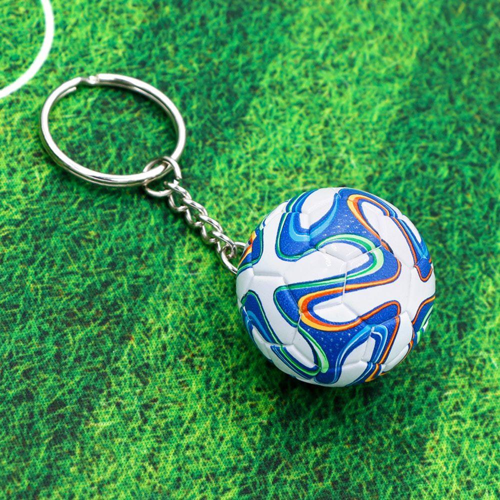 Hanging Soccer Ball Key Chain Football Key Chain Football Pendant Keychain Football Keyring