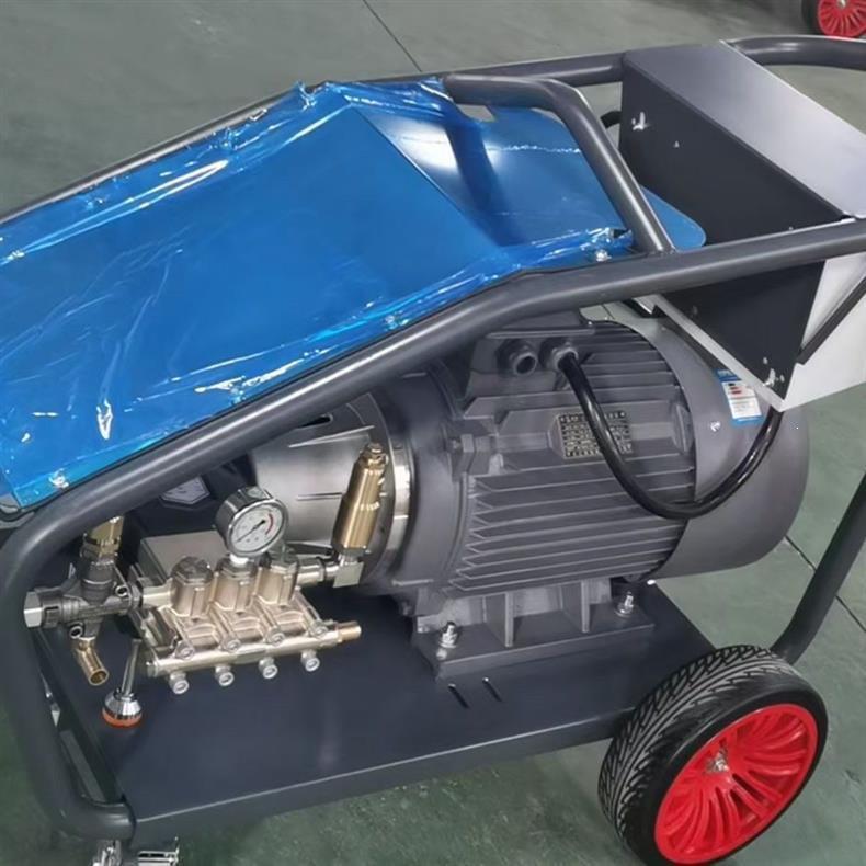 380V Ultra-High Pressure Washer for Industrial Rust Removal & Bark Stripping
