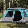 VidaXL 8-Person Dome Family Tent Blue Quick Release, Tent, Garden Tent, Outdoor Shelter, Camping Tent, 4004237