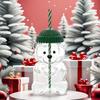 Для Нового года Starbucks Рождественская Лимитированная Серия Шапка-Медведь Кофейная Кружка-Трубочка Прозрачная и Милый Стиль Портативный Рождественский Подарок