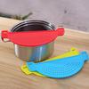 Silicone Drainer for Pots Pans Bowls Reusable Universal Filter Pasta Spaghetti Ground Beef Grease Vegetables Kitchen Essential