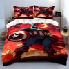 Superhero holding shield. Bedding sets Duvet cover sets Duvet covers Pillowcases(1 * Duvet Cover 2 * Pillowcases without duvet insert)