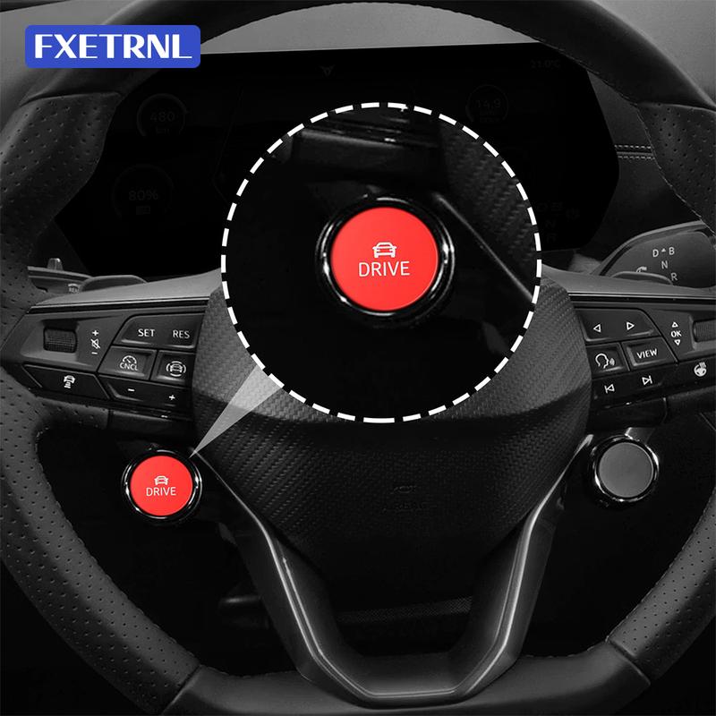 Crystal Drive Mode Anti Slip Button Cover For Cupra Tavascan 2024-2027 LHD RHD Car Interior Modification Accessories