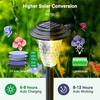 Solar Lights Outdoor Waterproof Dusk To Dawn Solar Powered Pathway Garden Lights LED Landscape Lighting Decorative for Walkway