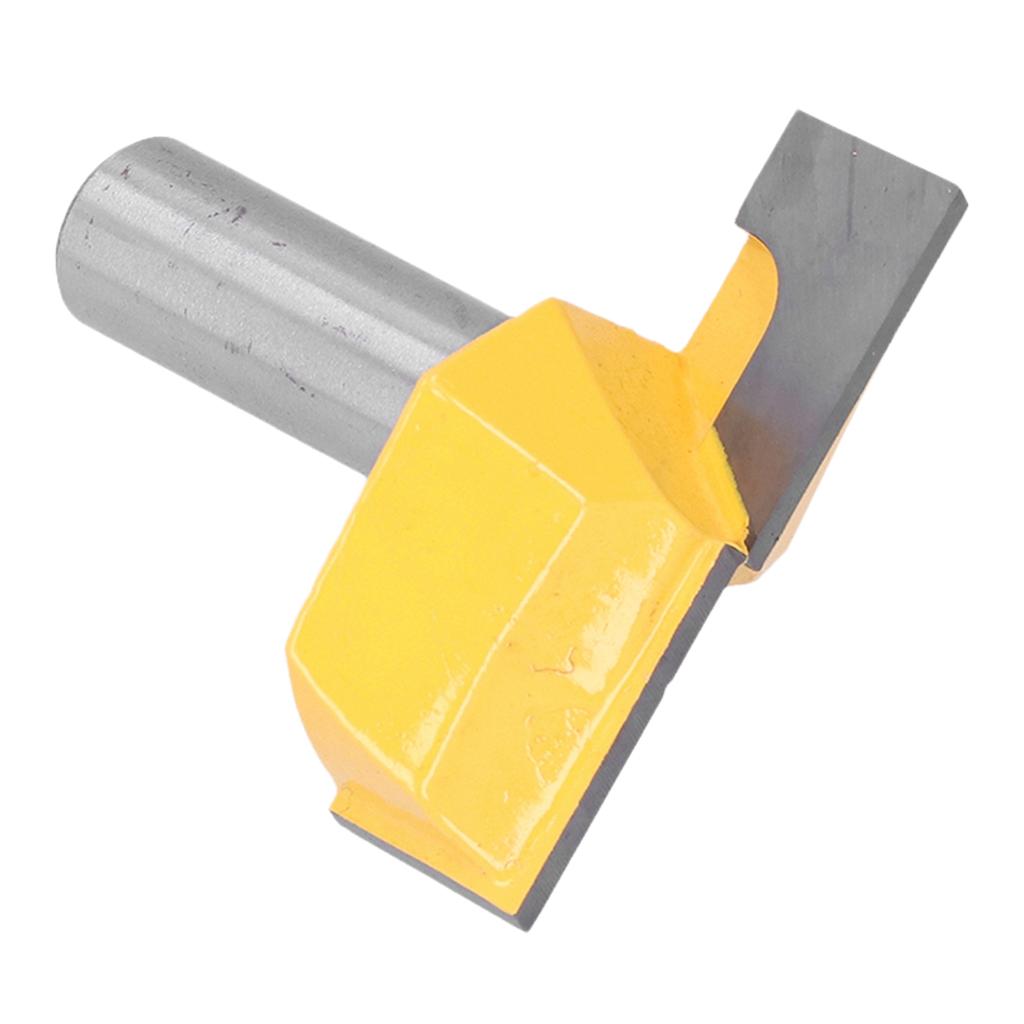Bottom Cleaning Router Bit 12in Shank Surface Planing Routers Cutter Slab Flattening Bits
