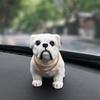 Автомобильные аксессуары Кивающая собака качает головой кукла из смолы приборная панель интерьер имитация украшения собака украшения автомобиль игрушка Y0P5