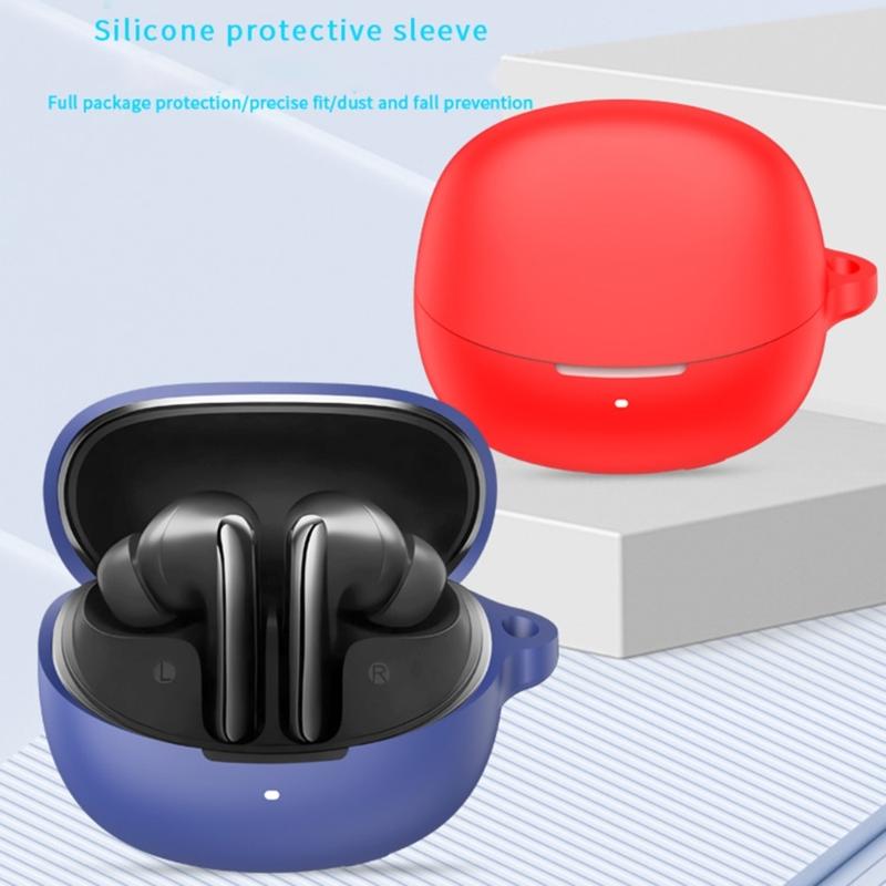 Soft Silicone Earphone Covers Secure Fit Lightweight Design For MeloBuds N60 Earbuds Case Protective Shell Extended Use