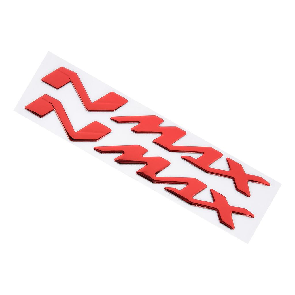 Пара наклеек с эмблемой мотоцикла 3?Размерные наклейки для Yamaha NMAX155 125Red