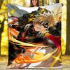 My Hero Academia Theme Printed Blanket - Perfect for Couch, Bed, Travel & Outdoor Use | Machine Washable, Cozy & Durable.