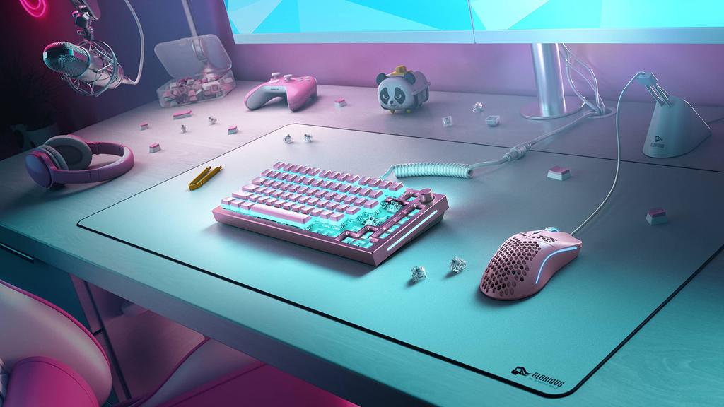 Glorious GMMK PRO 75% Альтернативная верхняя рамка - Аквамариновый (GMMK PRO Верхняя рамка GLO-ACC-P75-TF-O KB622)