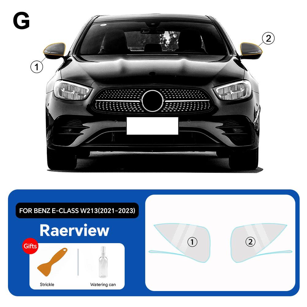 Pre Cut PPF For Mercedes Benz E Class W213 Paint Protection Film Headlight Rear view Mirror Clear Anti Scratch