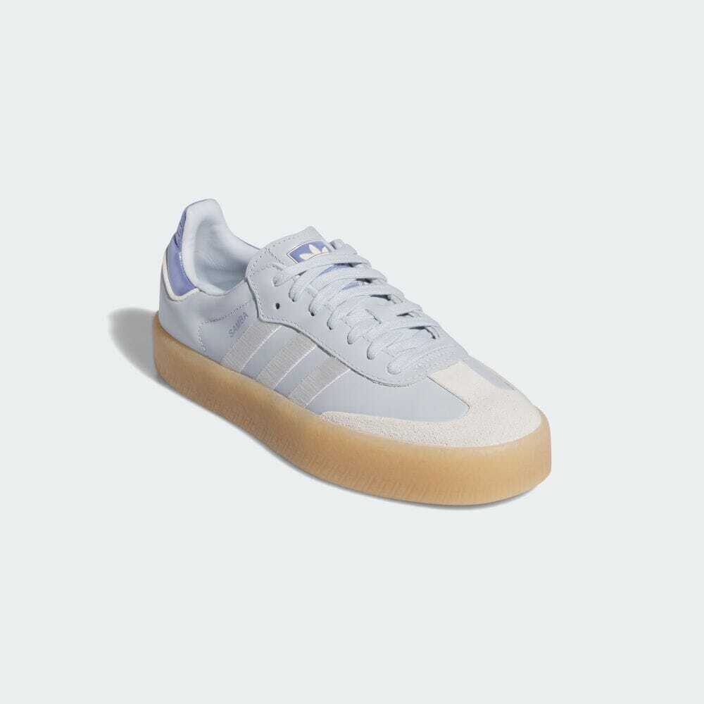 IG1953 adidas Originals Sambae Небесно-голубой Бело-кремовый Синий Искристый Металлик (Женский)