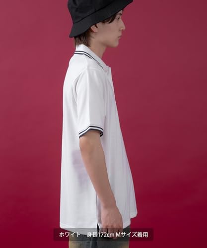 IMPROMES Casual SIDEWAYSTANCE Pique Polo Shirt, Men's, Navy