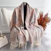 Autumn and Winter Travel Warm Cashmere Shawl Scarf Fashion Women Luxury Print Pashmina Blanket Wraps Female Poncho Bufanda