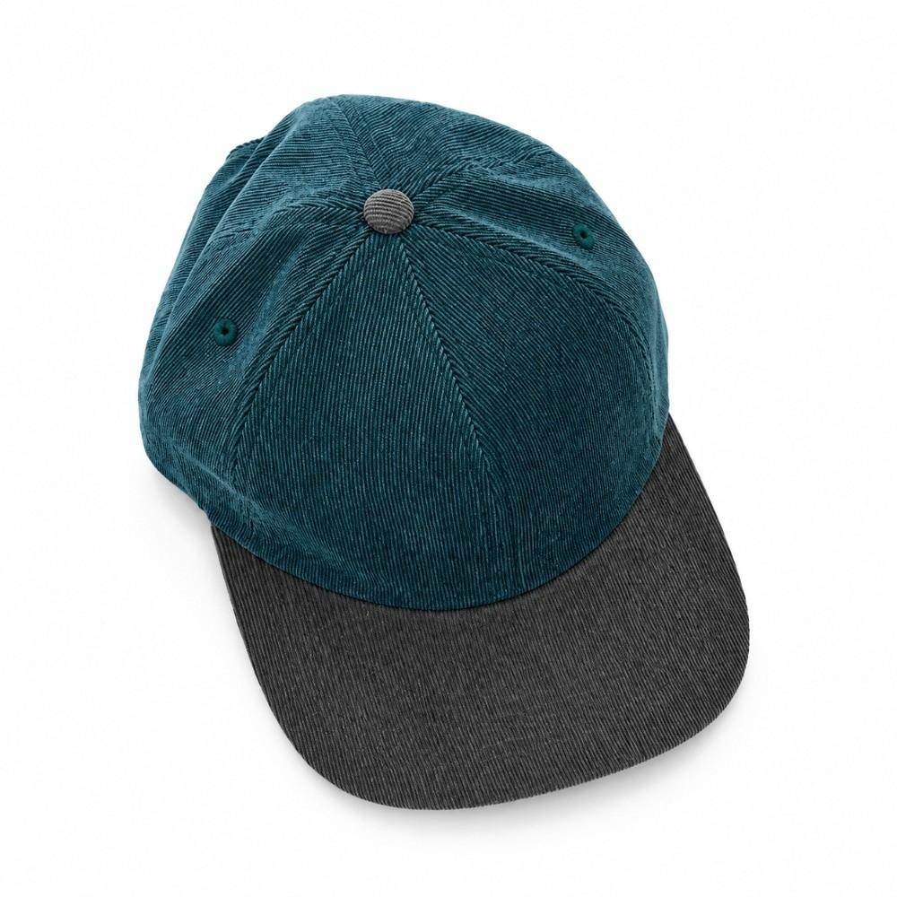 Corduroy Flat-brim Cap Color Matching Sun Cap Versatile Baseball Cap Men Women