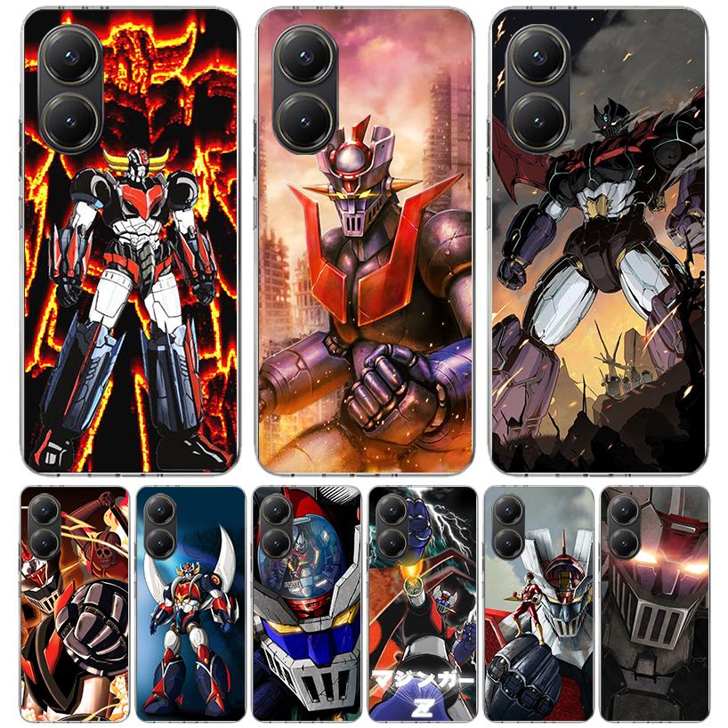 Manga Mazinger Z Anime Case Phone Cover for Xiaomi Poco X3 Nfc X5 X6 X7 X4 Gt F7 Ultra F6 F5 Pro F4 F3 M5S M4 M6 M3 Trend Fundas