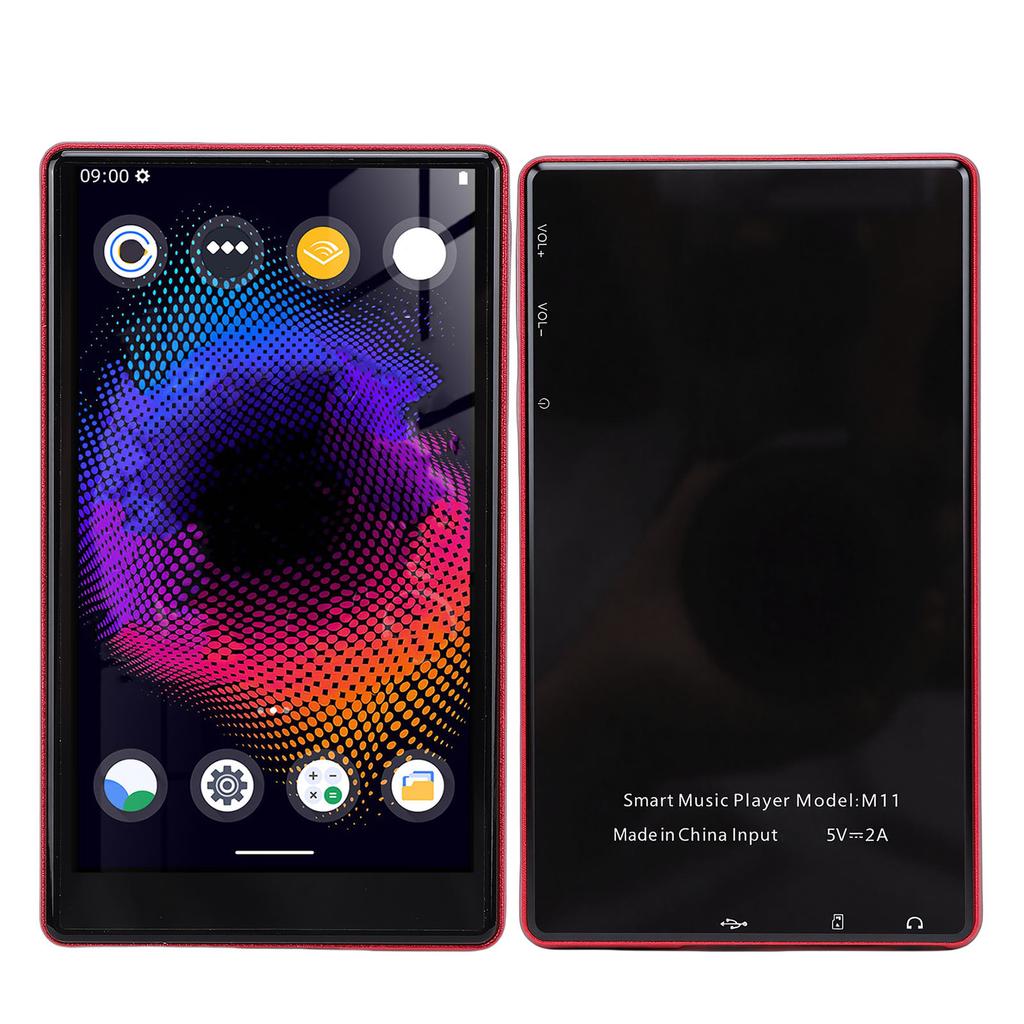 MP3-плеер 128 ГБ MP4 MP5-плеер с Wi-Fi 5,0 дюйма Чип MTK MT6762 Hi-Fi Качественный звук без потерь для детей и взрослых