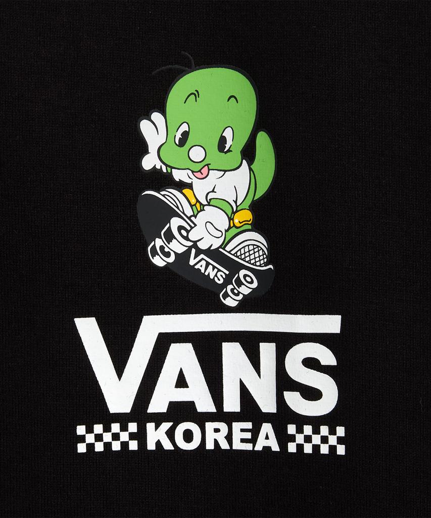 VANS Dooly Корея Футболка с коротким рукавом - Черный / Vn0012Pvblk1
