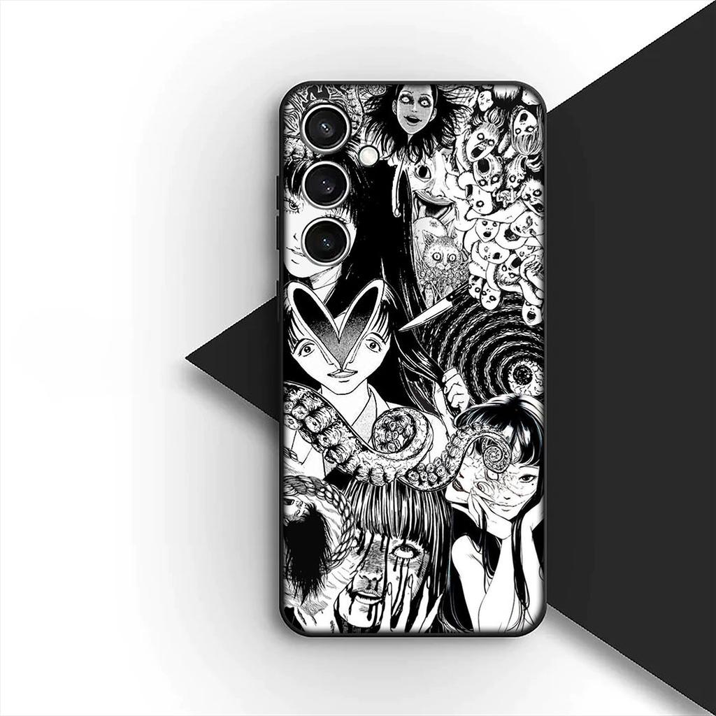 Cover for Xiaomi Redmi 15 15C A3 A4 A5 9A 9C NFC Note 9 8 9T 8T Pro Casing Silicone Phone Case Horror Junji Ito Tomie Cartoon