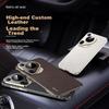 Leather Embroidered TexturePhone Case for Huawei Pura70Ultra, Pura70Ultra Full Protection Lens, Ultra-Thin Shockproof - Starry Black