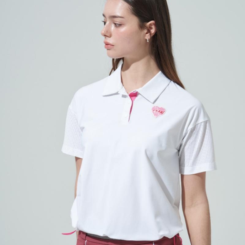 Blu Dot High Performance Polo Shirt Whtour Fit