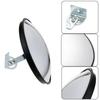 12" Traffic Convex Mirror Wide Angle Safety Mirror Driveway Outdoor Security New