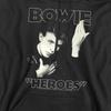 David Bowie Mens Heroes Cover Hoodie
