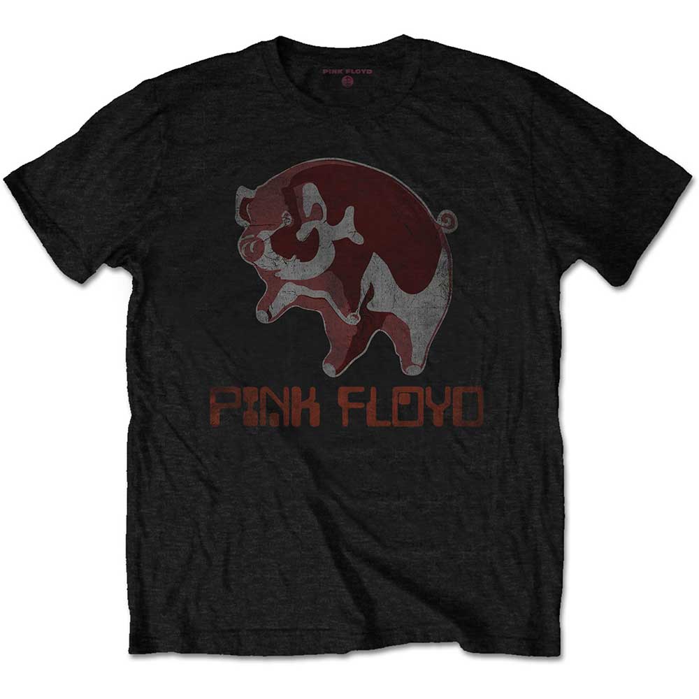 Pink Floyd Unisex Adult Ethnic Pig T-Shirt